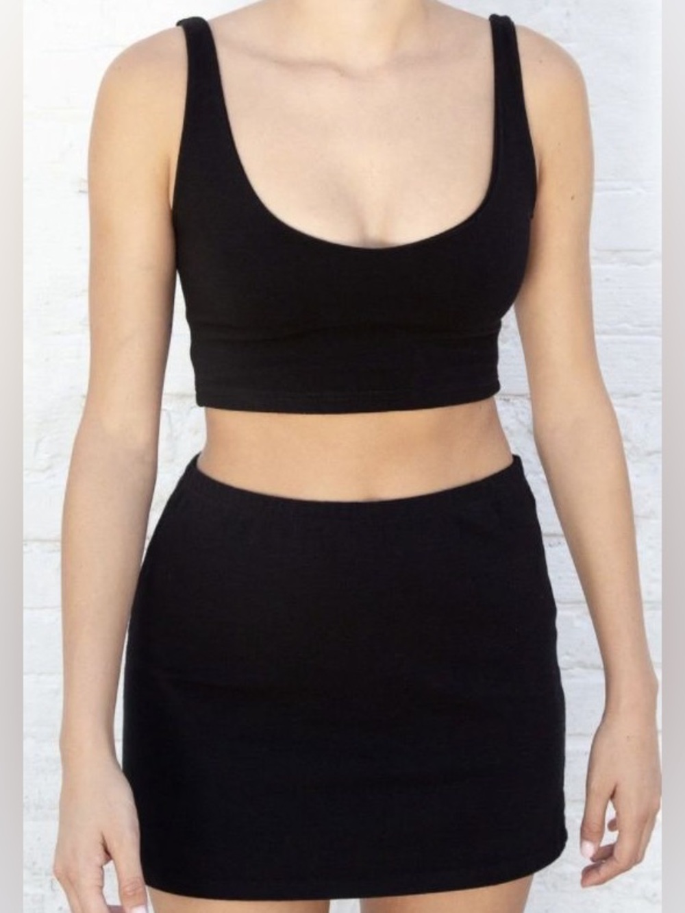 Brandy Melville Lydia Tank Top Black